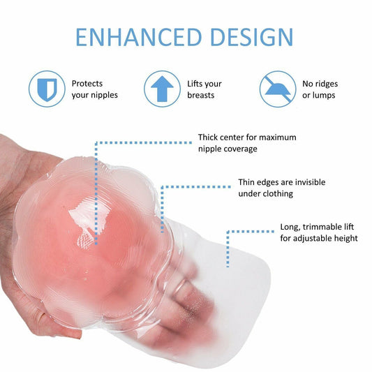 1 Pair Invisible Push Up Reusable Silicone Pads