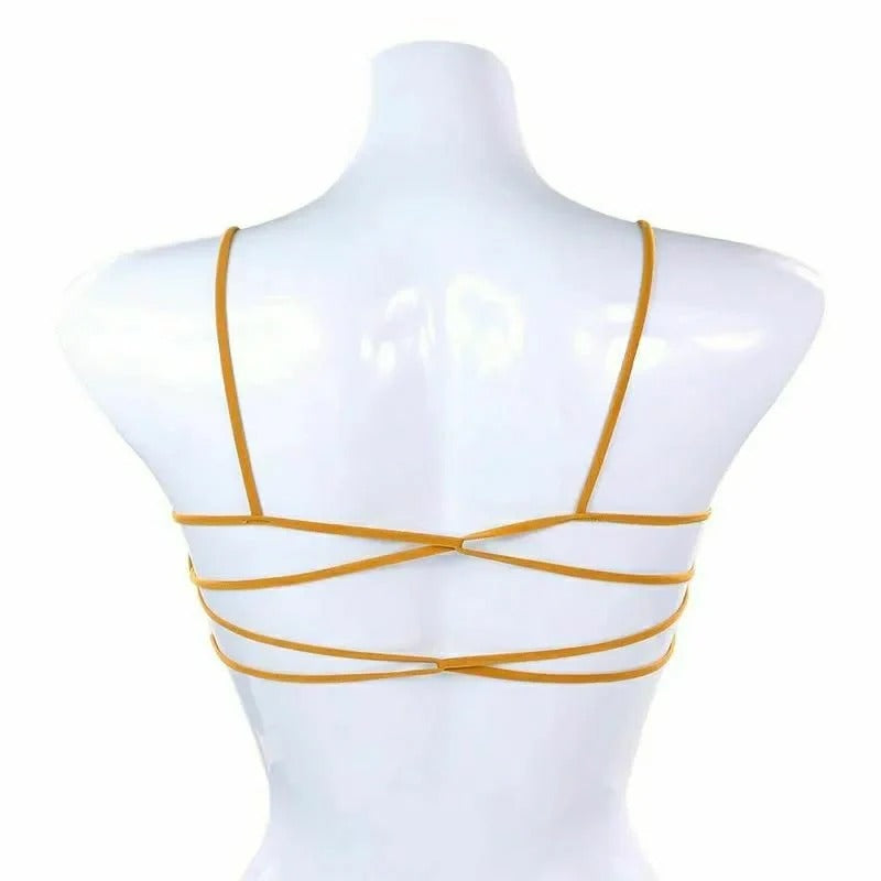 1 Pc Women Cotton Padded Backless Biddies 077