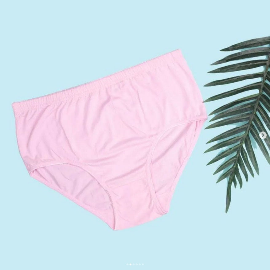 Shezaib women's cotton underwear panty in pink color