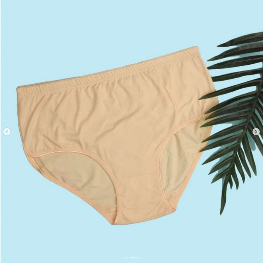 Shezaib women's cotton underwear panty in skin color