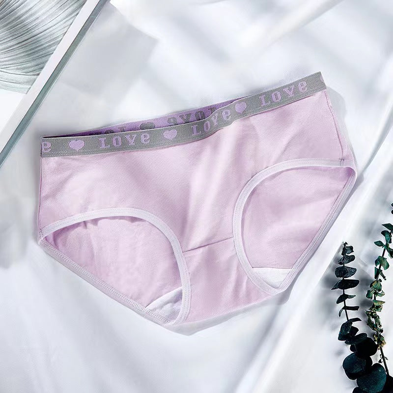 Shezaib Plain Love Patti Casual Use Cotton Panties 606