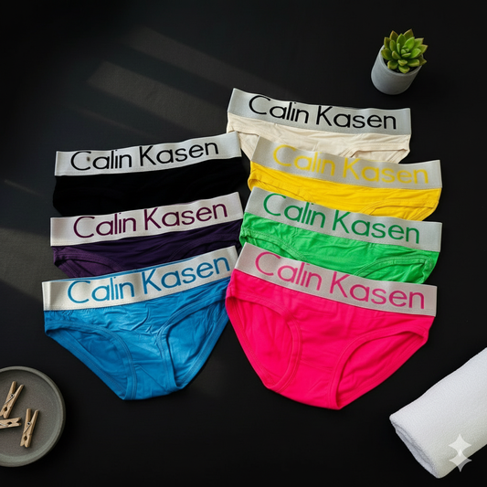 Shezaib Pack of 5 Calin Kasen Panty – Stretchy, Vibrant & Sporty Everyday Comfort