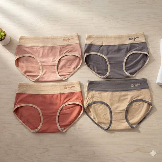 Shezaib Pack of 5 Cotton Comfort Panty – Soft, Stretchy & Everyday Fit 496