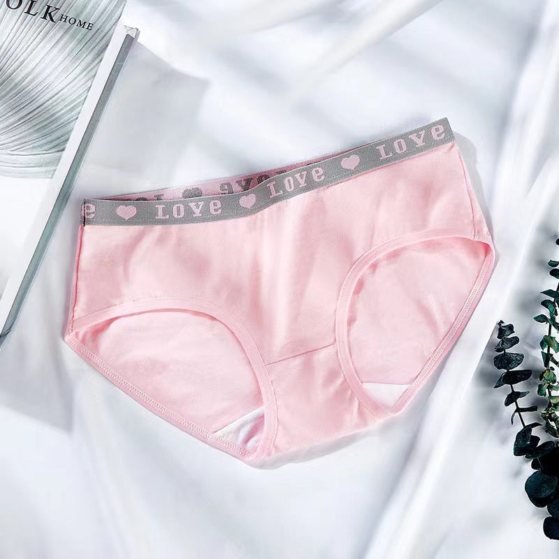 Shezaib Plain Love Patti Casual Use Cotton Panties 606