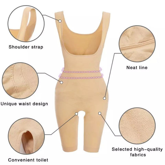 Shezaib Body shaper Shapewear for Women - Full Body Shape wear for Slim Look 6515