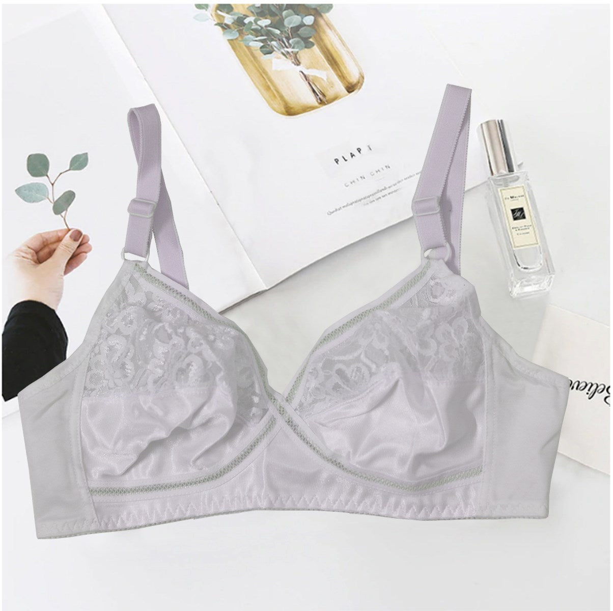 Flourish (Glory) Lace Magic Non Padded Non Wired Bra – Shezaib