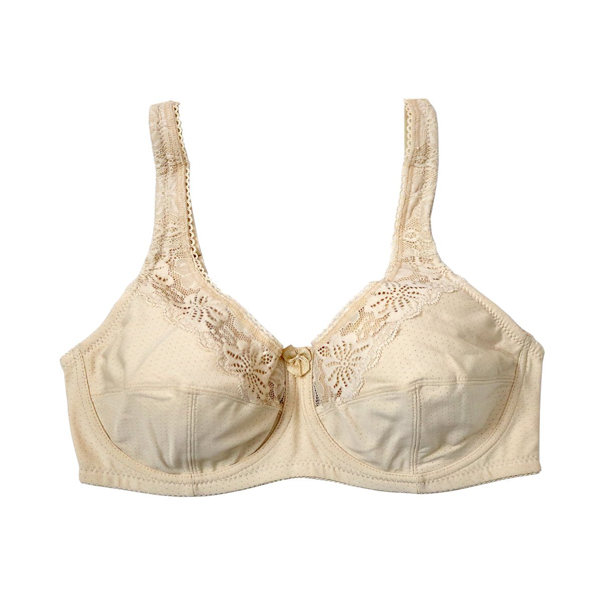 double layered non wired plus size bra