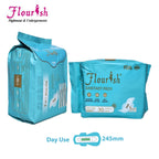 Shezaib 245mm WINGLESS DAILY USE PANTY LINERS SANITARY PADS FOR GIRLS & WOMEN 10 PCS