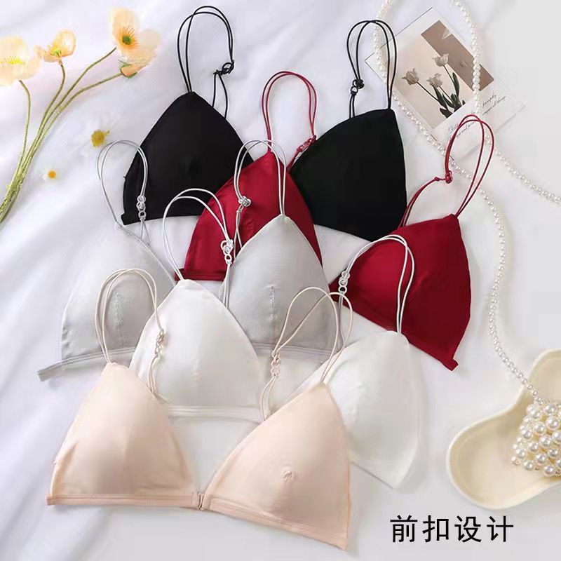 1 Pc Fashion New Style Triangle Cup Front-Closure Push Up Comfort Bra for Girls – 3301