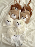 New High Quality Sexy Cute Kitty Anime Soft Plush Design Bra & Panty Set E07