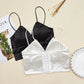 Shezaib Women Sexy Crop Tops Bra Satin Tube Solid Summer Camis Fashion Camisoles Seamless Basic Tight Z264