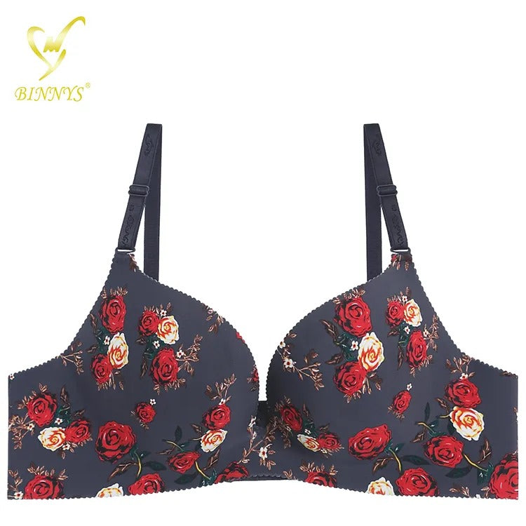 Shezaib High quality breathable full cup underwire plus size bra for women Girls 3090