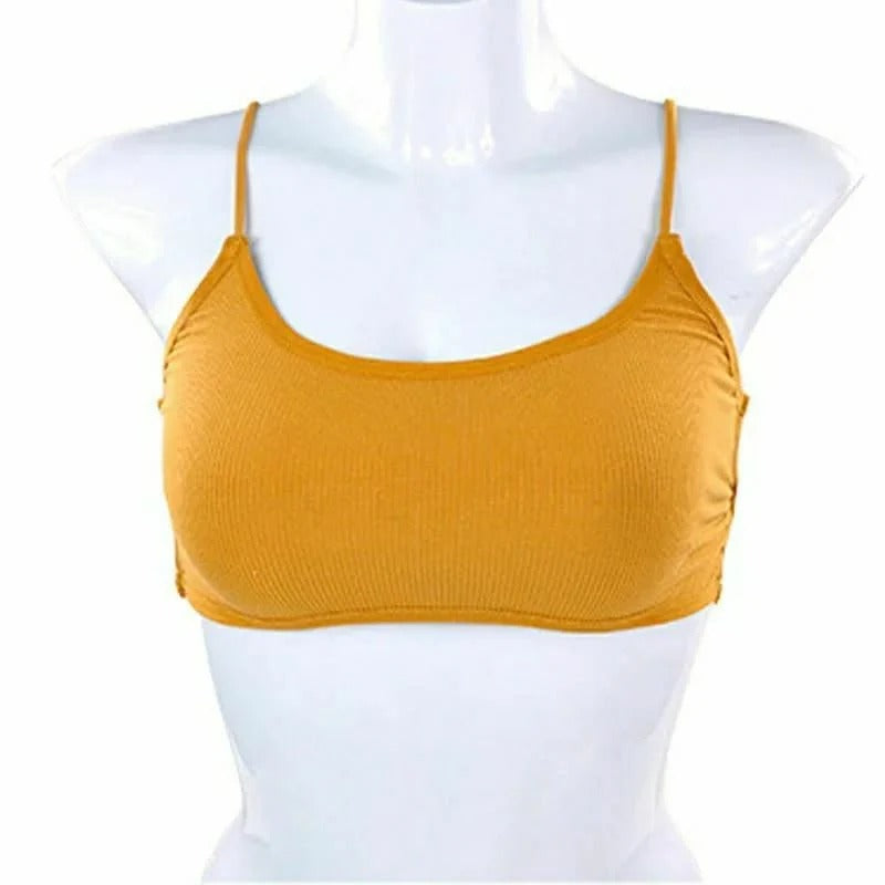 1 Pc Women Cotton Padded Backless Biddies 077