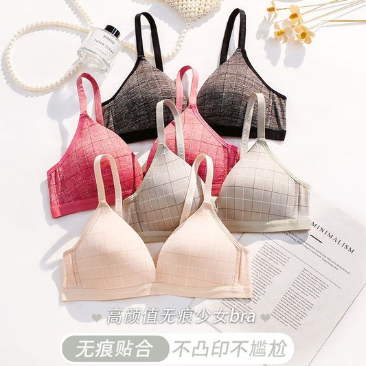 Wireless Push Up Bra Ultra Thin Cup Seamless Pushup Non-wired Strap Comfortable Bra