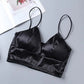 Shezaib Women Sexy Crop Tops Bra Satin Tube Solid Summer Camis Fashion Camisoles Seamless Basic Tight Z264