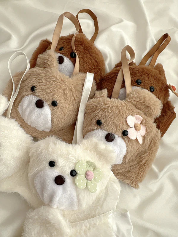 New High Quality Sexy Cute Kitty Anime Soft Plush Design Bra & Panty Set E07