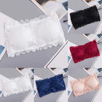 Pack of 2 Fashion New Style Lace Strapless Chest Padded Three-Hook Bra For Girls & Women – 833