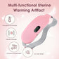 New Period Cramp Relief Electric Heating Belt Massager Menstrual Cramp Relieve Therapy Vibration Massager Heating Belt