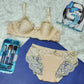 Shezaib Cute Lace Embroided Soft Padded Underwired Bra And Panty Set