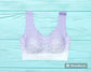 Shezaib Women Ice Silk Thin Vest Padded Bra, Push Up Seamless, Casual, Breathable & Comfort sports Bra 504