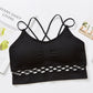 Pack of 2 Shezaib Soft Cross Strips Yoga And Gym Padded Sports Bra For Girls 141