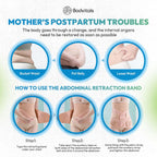 Buy 1 Postpartum Belt & get 1 Nursing pad free- After Delivery Support Recovery | Body Shaper Belt for Women for After Birth Postnatal C-section | Waist Pelvis Shapewear Wrap Postpartum Girdle 3830-16