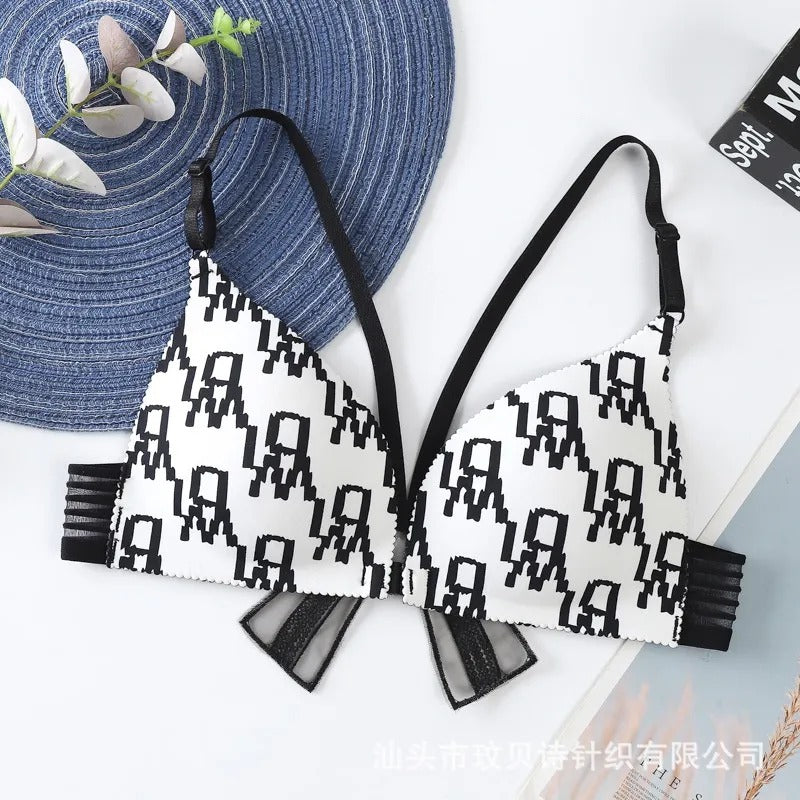 Shezaib Pack Of 2 Cute Back Butterfly Adjustable Straps Bra
