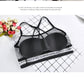Pack of 2 Stylish Back Full Cup Yoga Gym And Sports Quick Dry Brassiere Seamless Padded Bras