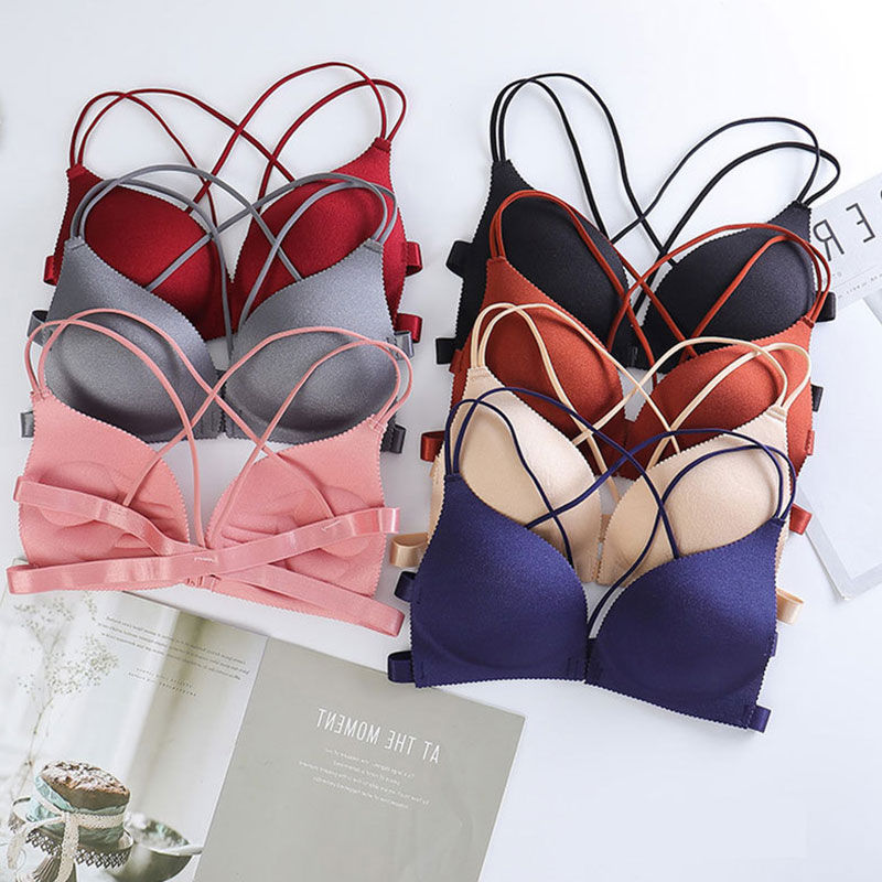 Shezaib New 1 Pc Seamless Front Closure Light Padded Beauty Back Padded Bra K162