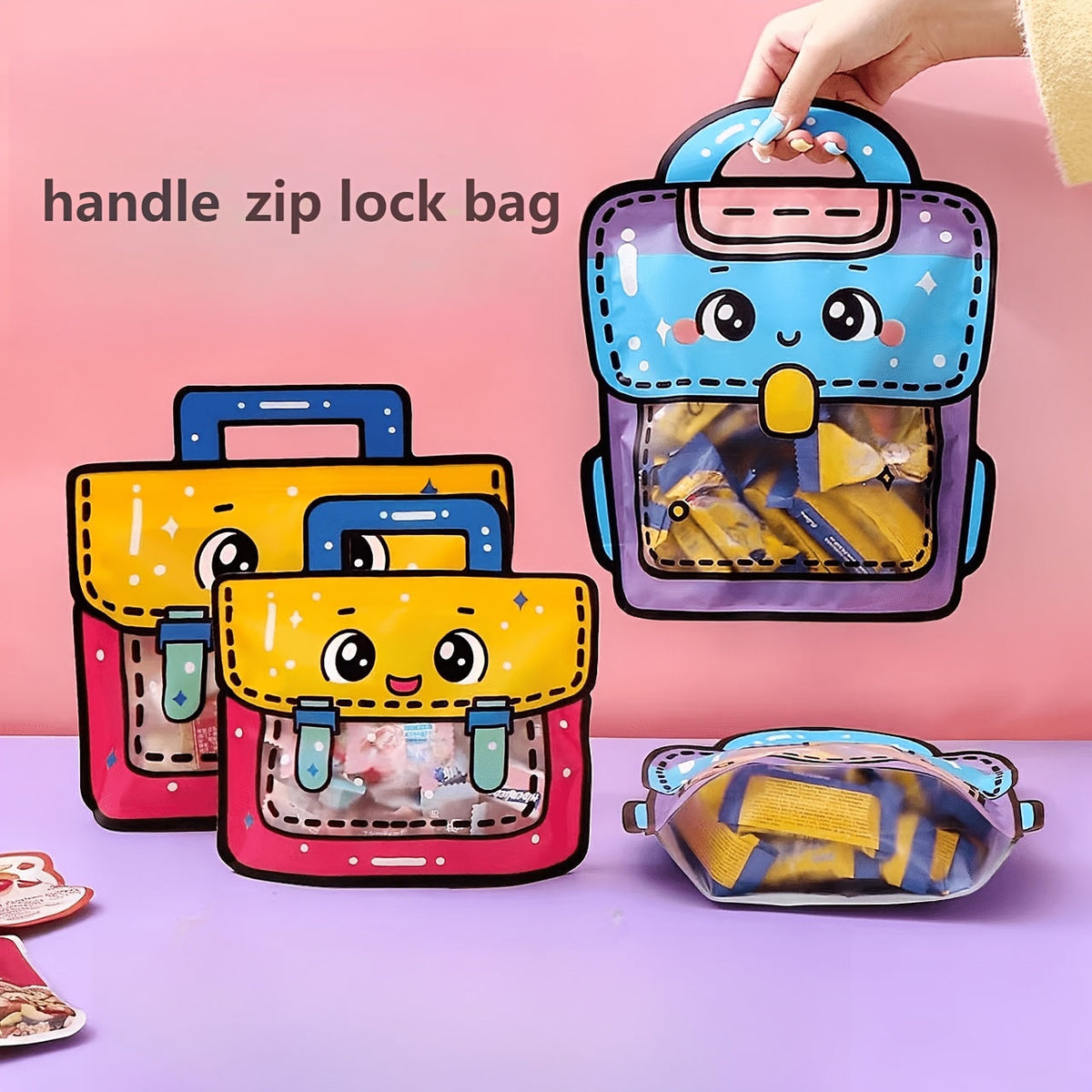 1pcs Cute Cartoon Multi-Purpose Storage Bag