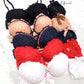 New High-Quality Front Open 2 In 1 Shoulder Straps Wired Push Up Bra And Panty Set E512