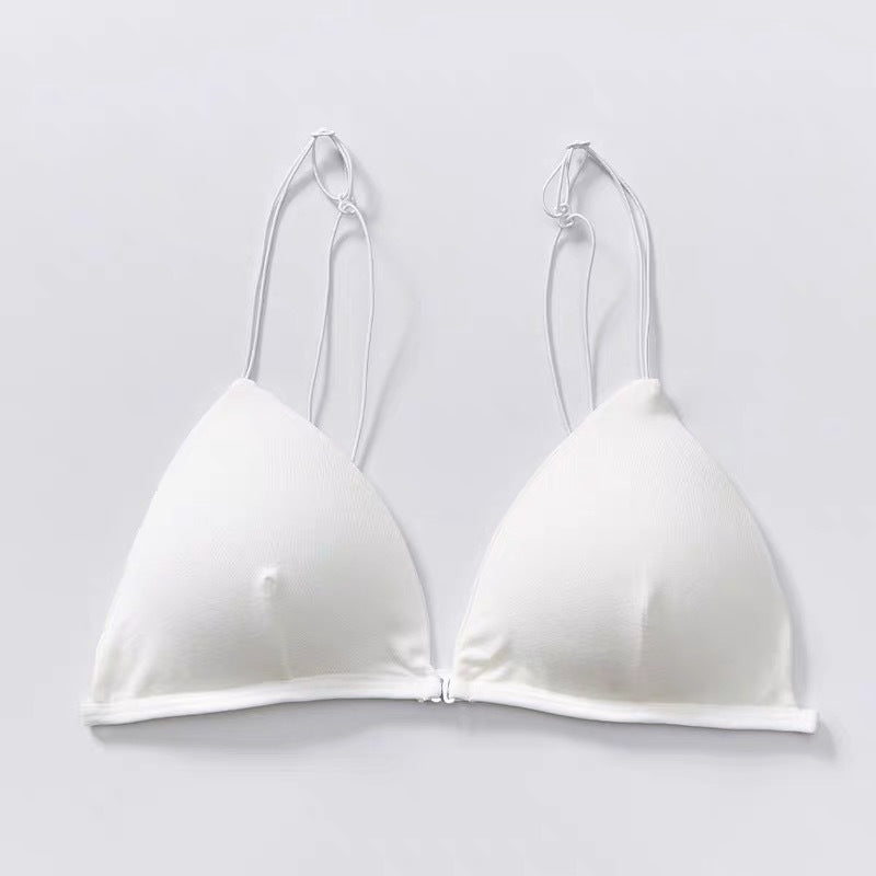 Pack of 2 Fashion New Style Triangle Cup Front-Closure Push Up Comfort Bra for Girls – 3301