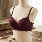 Pack Of 2 Double Padded Wired Lace Bra – Bridal & Everyday Stylish Support 8216