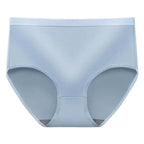 Shezaib Pack Of 5 Women's Panties Mid Waist Solid Color Breathable High Elasticity Quick Dry Butt Lifting Soft Anti-Pilling Lady Underpants