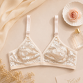 1pcs Net Lace Summer Bralette Collection – Non Padded Soft & Breathable Comfort Wear 128225
