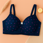 Shezaib 1 Pc Light Padded Cotton Printed  Soft & Breathable Bra