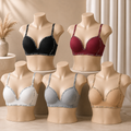 Shezaib Pack of 3 Love Secret Deep Cleavage Single Padded Bra -740