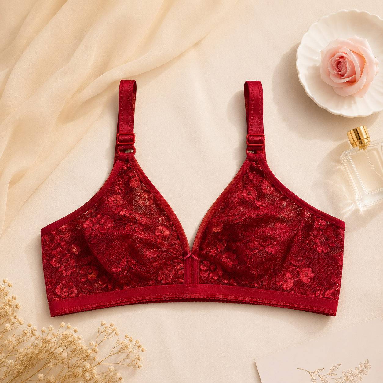 Shezaib Net Lace Summer Bralette Collection – Non Padded Soft & Breathable Comfort Wear 128225