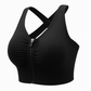 Shezaib Front Zipper Sports Bra – Criss-Cross Back Support, Padded Comfort 288