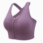 Shezaib Front Zipper Sports Bra – Criss-Cross Back Support, Padded Comfort 288