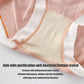 Pack Of 3 New Essential Soft Cotton Breathable Little Crotch Border Linen Panties For Girls And Women's 202