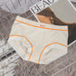 Pack Of 3 New Essential Soft Cotton Breathable Little Crotch Border Linen Panties For Girls And Women's 202