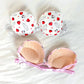 Shezaib High Quality Front Open 4 In 1  Push-up Hello Kitty Print Adjustable Straps Bra Panty Set 016