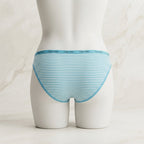 Pack of 3 Women’s Cotton Striped Briefs – Soft & Breathable Everyday Panties -2357
