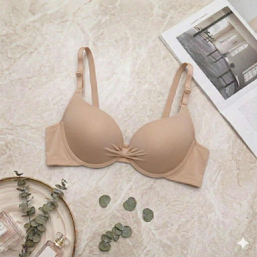 Shezaib Push-Up Bra Pack of 2 – Seamless Everyday Comfort Bra for Women-242