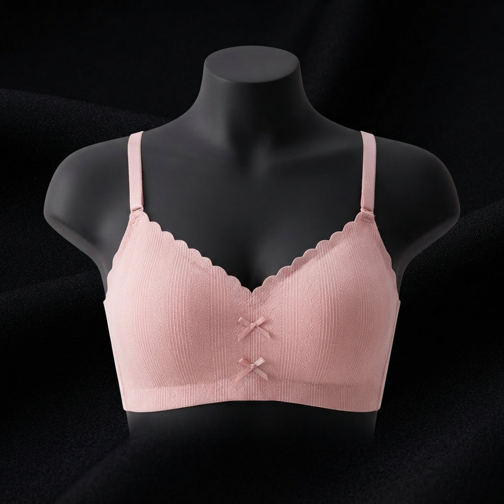Soft Padded Wireless Comfort Bralette – All-Day Everyday Bra -802