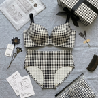 Shezaib The Signature Gingham Seamless Set