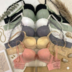 Shezaib Pack of 2 Premium Lace Comfort Push-Up Bra – 733