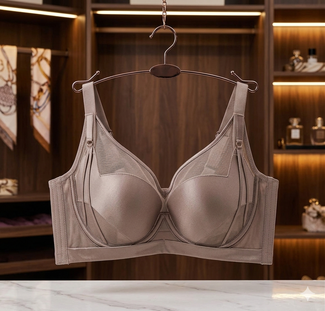 Shezaib  Lightweight Breathable Underwire Push-up Bra For Women -670