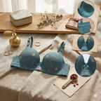 Pack of 2 Shezaib Elegant Embroidered Floral Padded Comfort Bra – Soft Texture & Premium Shape -937